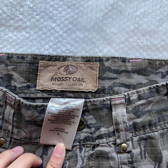 MOSSY OAK CAMO CARGO PANTS - Picture 3 of 6